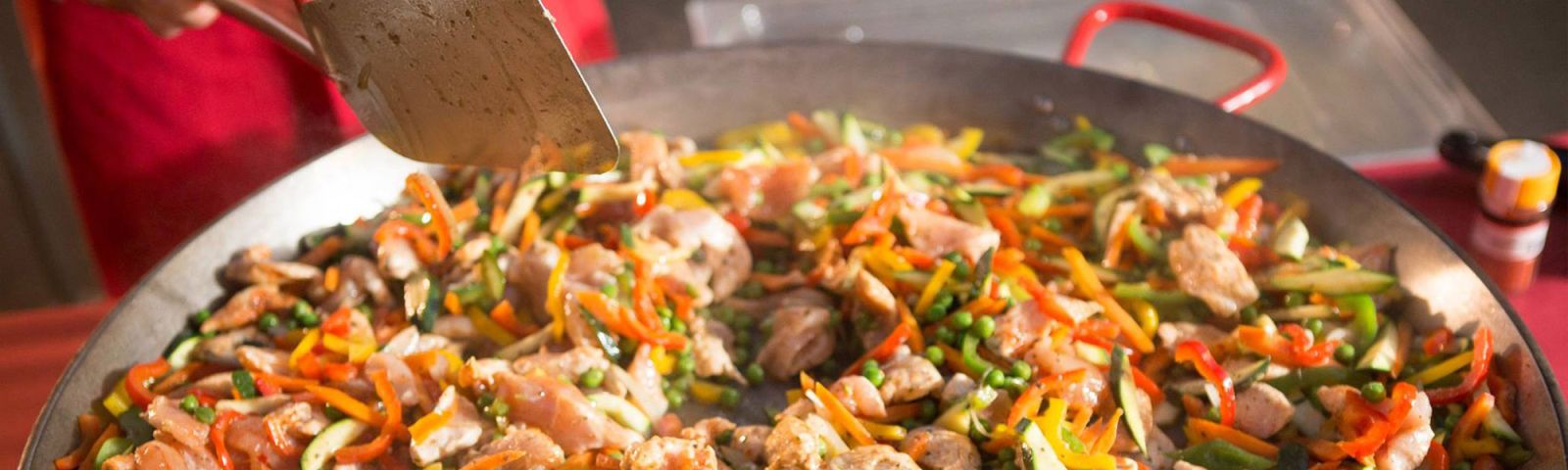 Paella oder Nudelgericht?